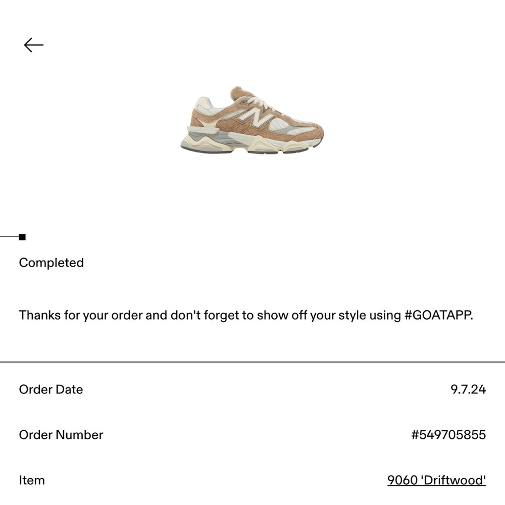 New Balance 9060 in Driftwood - Picture 7 of 7